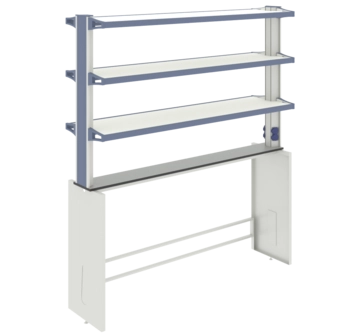 Лабораторный шкаф вытяжной профильный ШВ-204НОТ