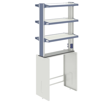 Лабораторный шкаф вытяжной профильный ШВ-204ПAОТ