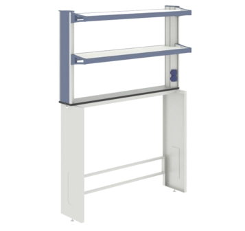 Лабораторный шкаф вытяжной профильный ШВ-204ДКНО