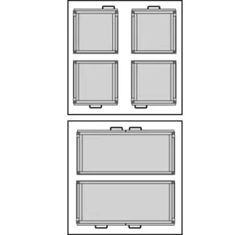 Лабораторный шкаф вытяжной профильный ШВ-201НОТ