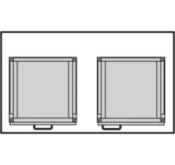 Лабораторный шкаф вытяжной профильный ШВ-201ПВОО