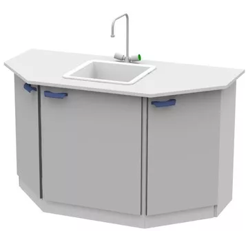 Лабораторный стол тумба ПроСт-43ПВ