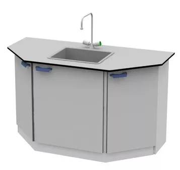 Лабораторный стол тумба ПроСт-11КГ