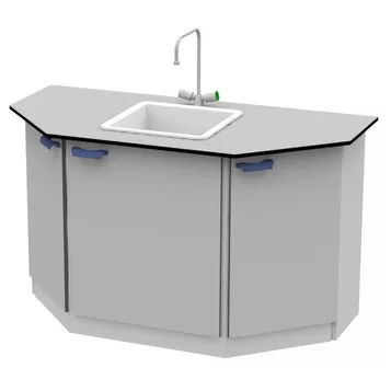 Лабораторный стол тумба ПроСт-43КГ