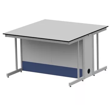 Лабораторный шкаф вытяжной профильный ШВ-203НОТ