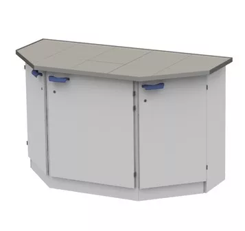 Лабораторный шкаф вытяжной ШВП-2ДК