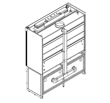 Лабораторный шкаф вытяжной профильный ШВ-203ДКТТ