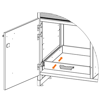 Лабораторный стол тумба ПроСт-43Т