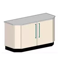 Лабораторный стол тумба ПроСт-73ДК