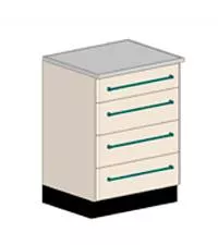 Купить Лабораторный стол тумба ПроСт-12К TORNADO-LAB по лучшей цене с доставкой - интернет-магазин Прогрессивные решения